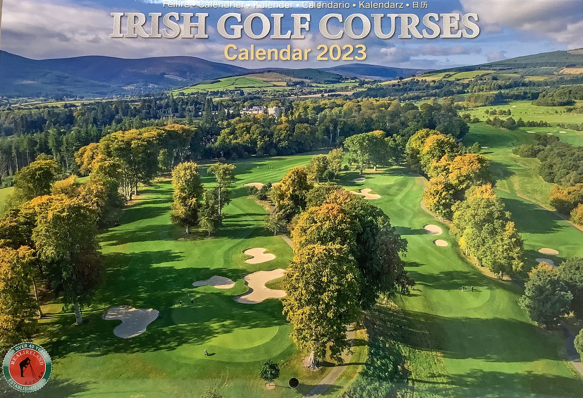 Calendar Irish Golf Courses 2023 Black Abbey Crafts